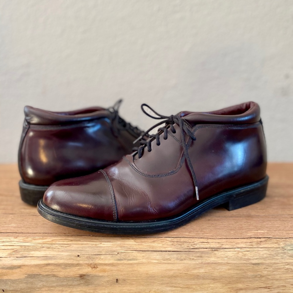 Stuart McGuire cordovan leather boots men’s size 8